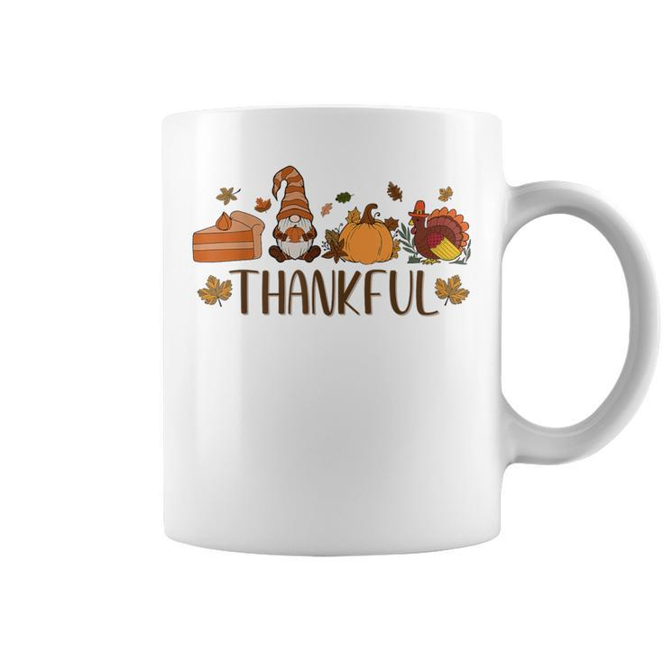 Thanksgiving Thankful Pumpkin Pie Fall Vibes Coffee Mug