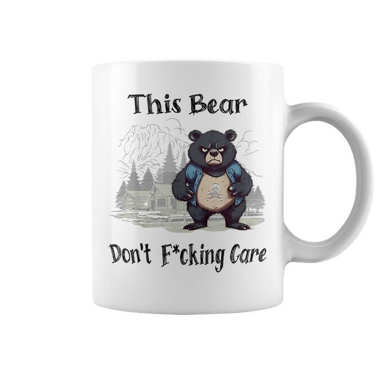 This Bear Dont Fcking Care Coffee Mug