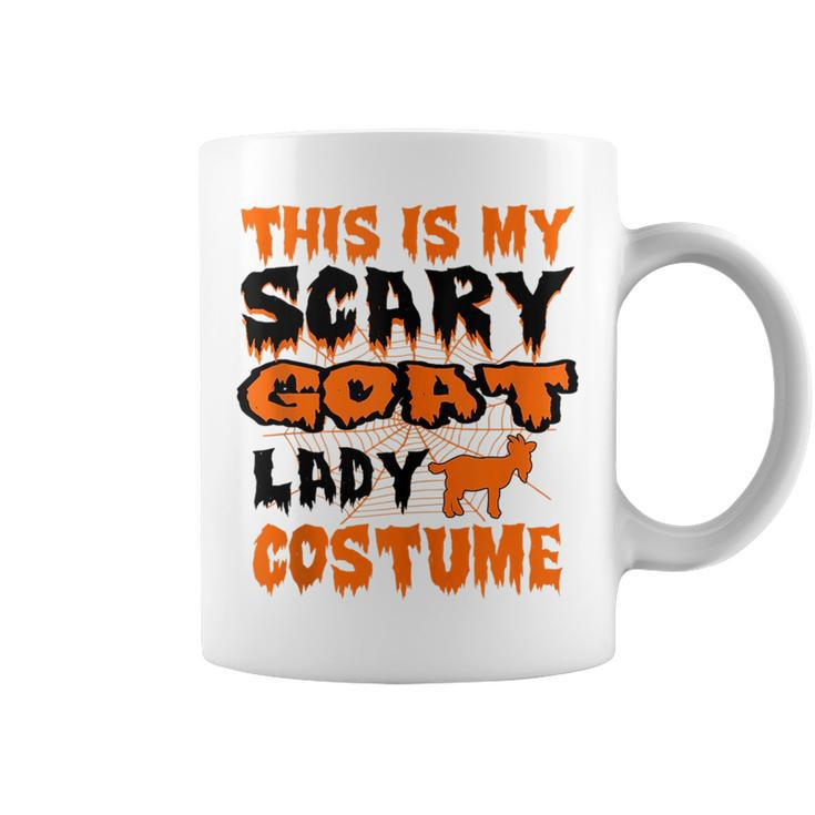 This Is My Scary Goat Lady Halloween Costume  Coffee Mug