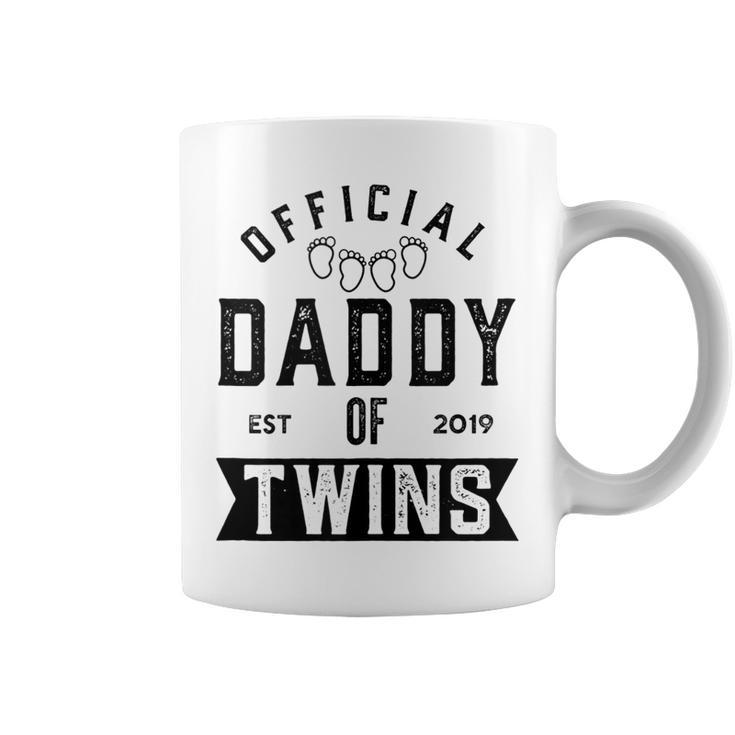 Twin Dad 2019 Funny New Daddy Of Twins Fathers Day Gift Gift For Mens Coffee Mug