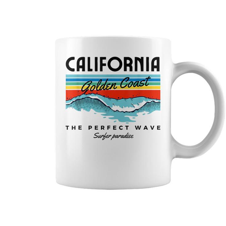 Unique California Design Surf Vintage Beach Sweet Coffee Mug