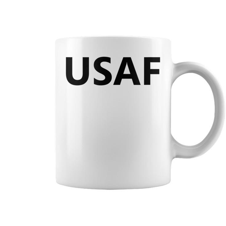 Us Air Force Pt Usaf Workout Uniform Military Training Gym  Coffee Mug