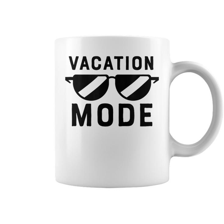Vacation Mode Funny   For Men Boys Sunglasses Vacay Vacation Funny Gifts Coffee Mug