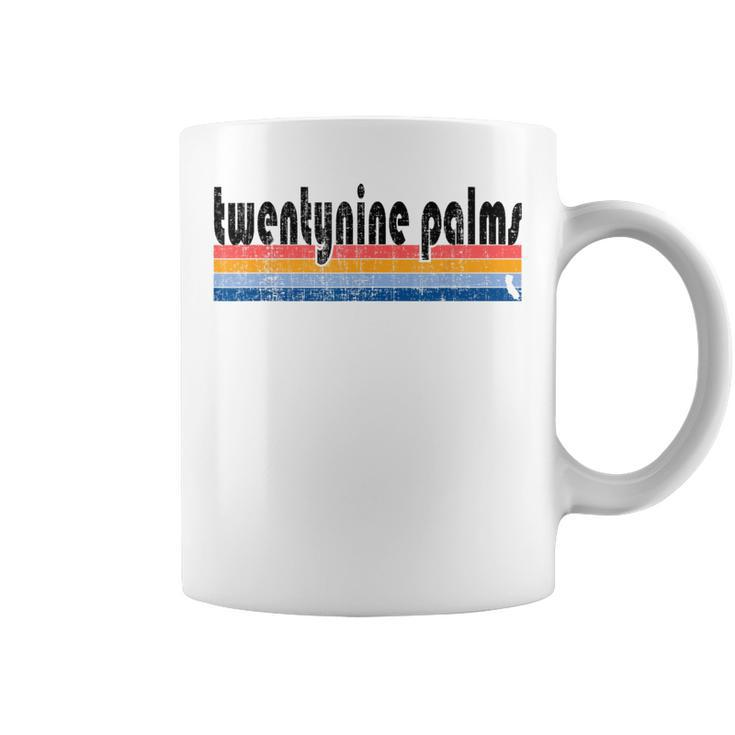 Vintage 80S Style Twentynine Palms Ca Coffee Mug