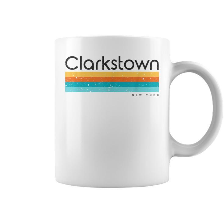 Vintage Clarkstown New York Retro Coffee Mug