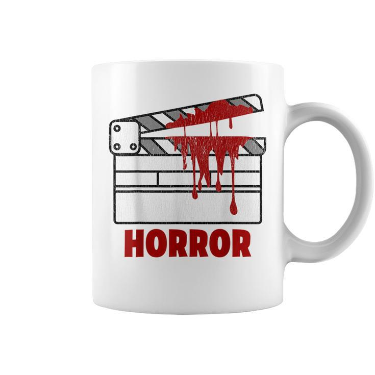 Vintage Horror Flick Halloween Scary Horror Movie Horror Halloween Funny Gifts Coffee Mug