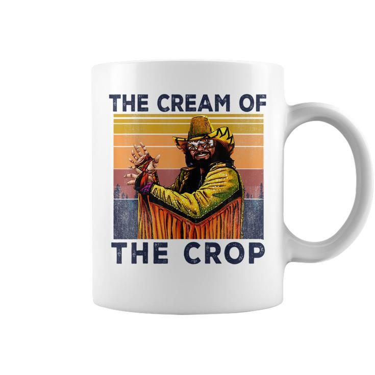 Vintage Macho-The Cream Of The Crop Wrestling Funny  Coffee Mug