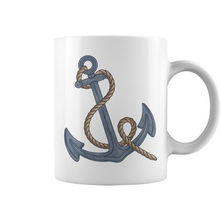 Vintage Nautical Anchor  | Cute Retro Sailing  Gift Coffee Mug