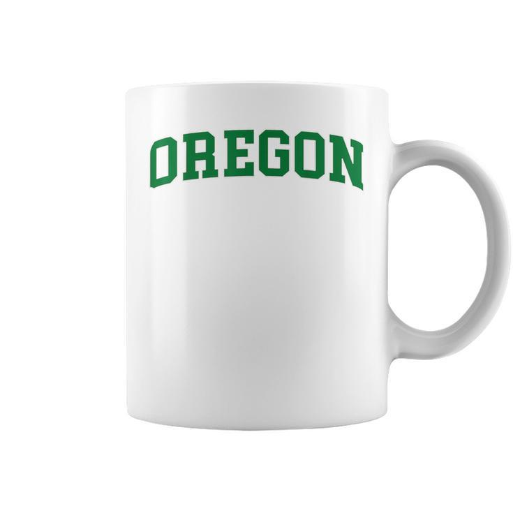 Vintage Oregon Oregon Classic Retro Green Coffee Mug