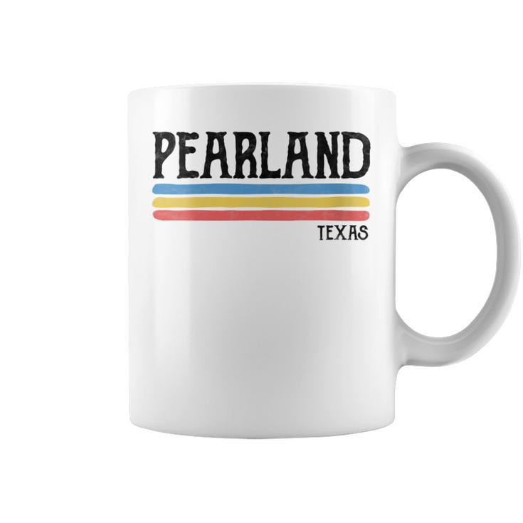 Vintage Pearland Texas Tx Souvenir Coffee Mug