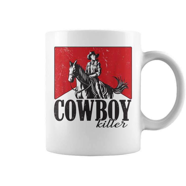 Vintage Punchy Cowboy Killers Wild Western Cowboy Gifts  Coffee Mug