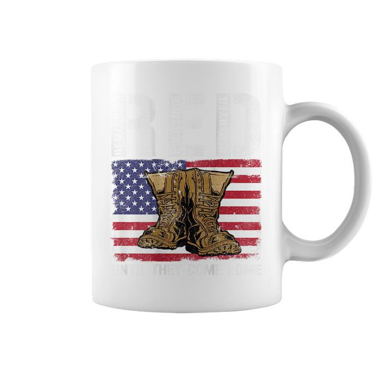 Vintage Red Friday Red Until The Come Home Usa American Flag  Coffee Mug