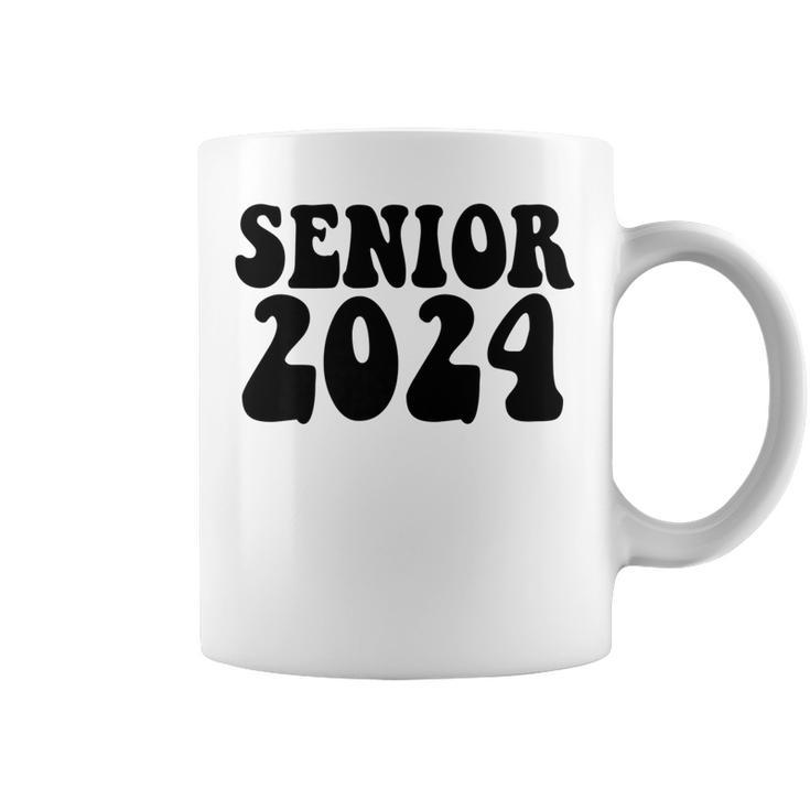 Vintage Senior 2024 Class Of 2024 Highschool Graduation Gift Coffee Mug