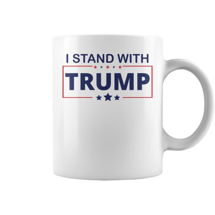Vintage I Stand With Trump Pro Trump Supporter Coffee Mug