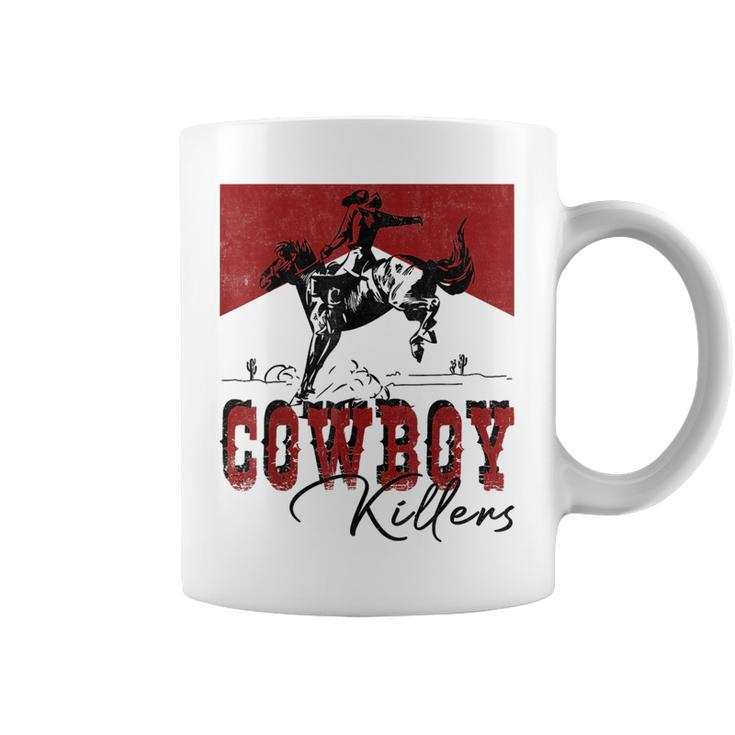 Western Cowboy Rodeo Punchy Cowboy Killers Cowboy Riding Rodeo Funny Gifts Coffee Mug