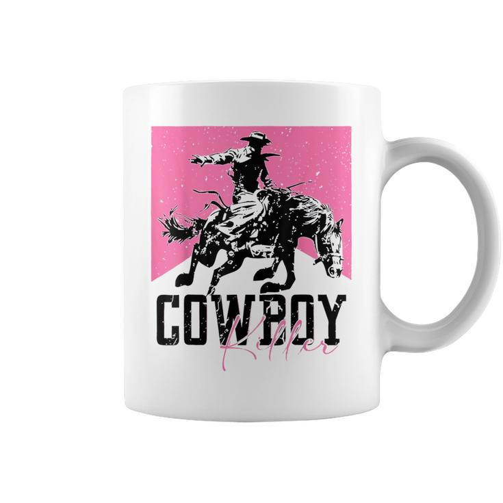 Western Cowgirl Vintage Punchy Cowboy Killers For Girl Coffee Mug