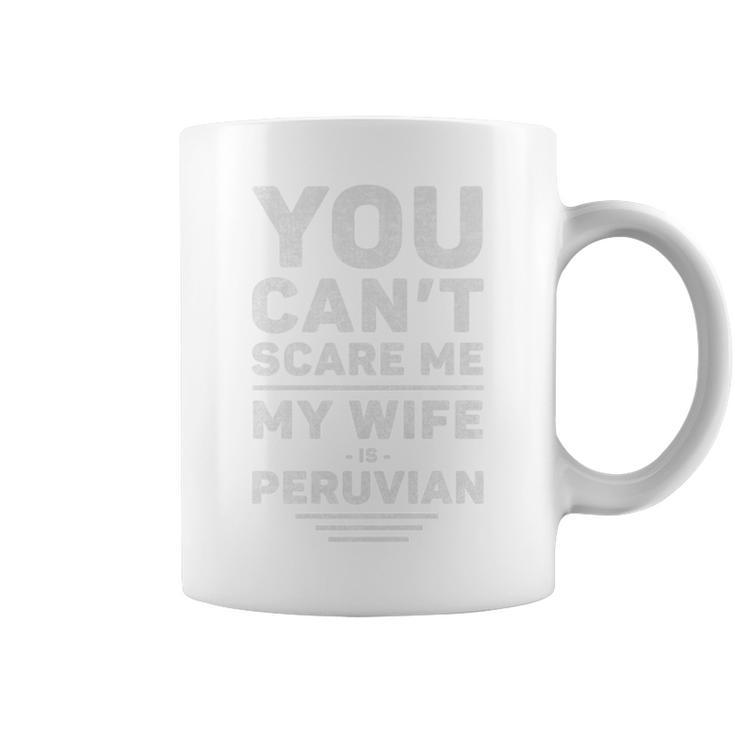 My Wife Is Peruvian Husband Marriage Wedding Joke Coffee Mug