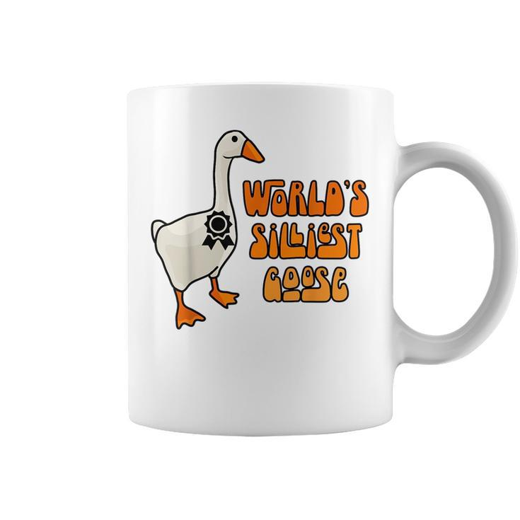 Worlds Silliest Goose  Coffee Mug