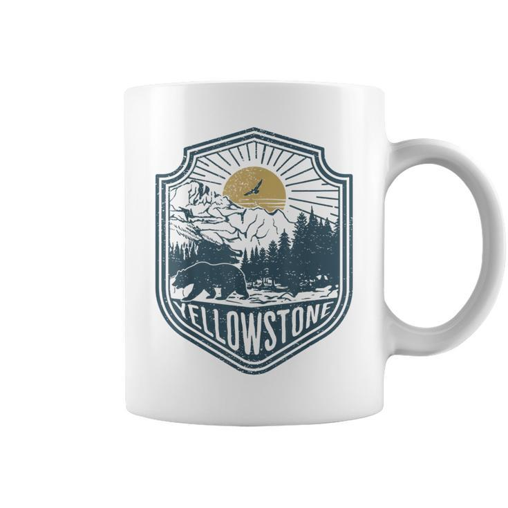 Yellowstone National Park Bear Nature Hiking Outdoors Coffee Mug