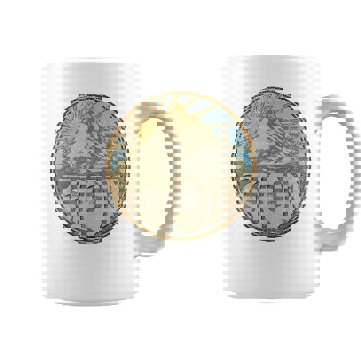 Zion National Park Utah Nature Mountains Hiking Outdoors  Coffee Mug