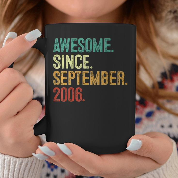 17 Year Old Awesome Since September 2006 17Th Birthday Coffee Mug Funny Gifts