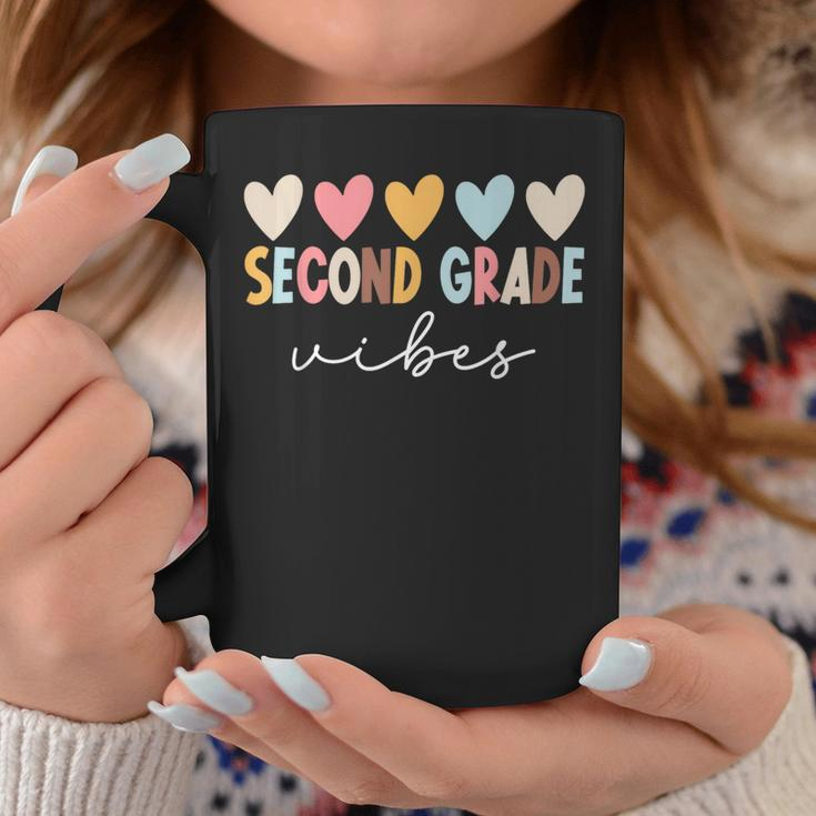 2Nd Grade Vibes First Day Of School Welcome Back To School Coffee Mug Funny Gifts