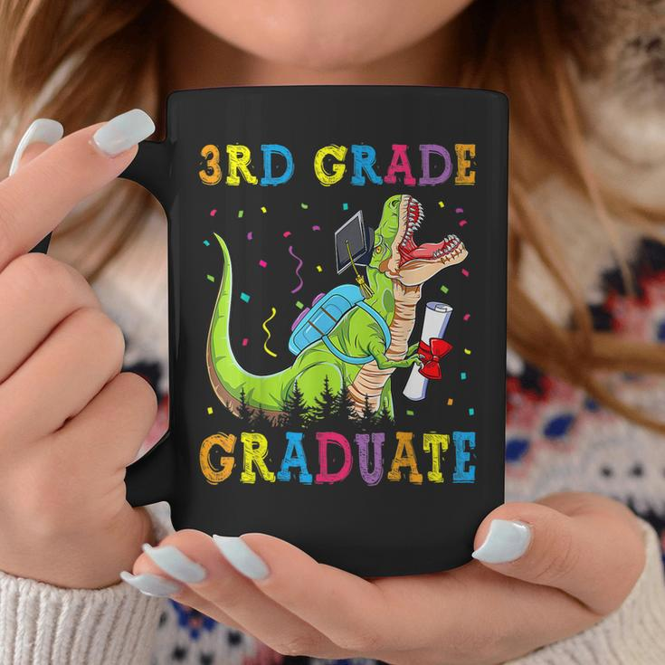 3Rd Grade Graduate Dinosaur Trex 3Rd Grade Graduation Coffee Mug Unique Gifts