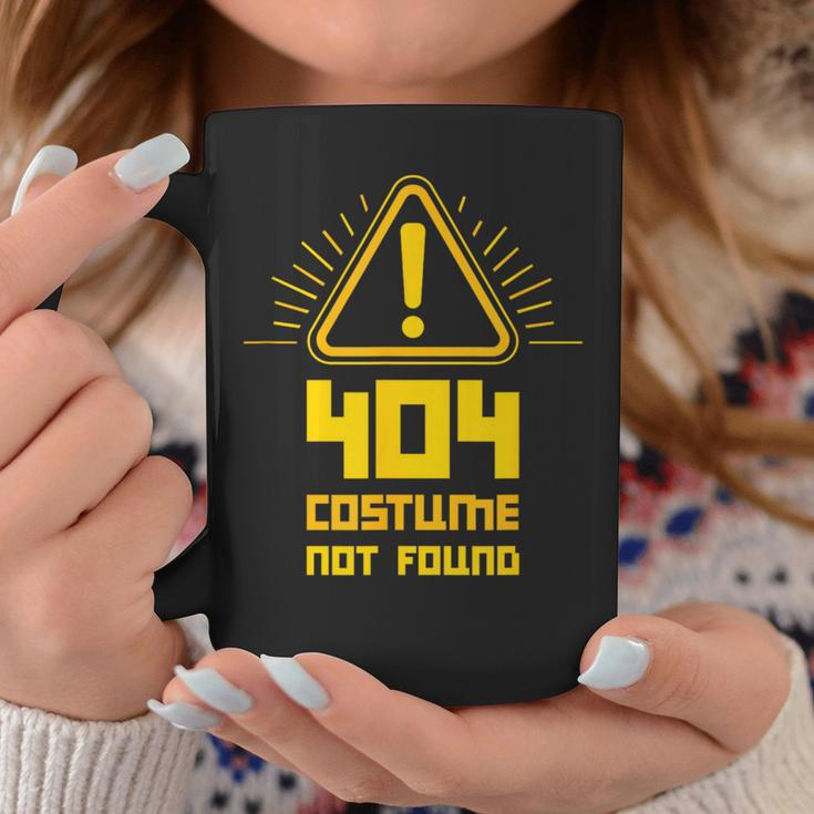 404 Error Costume Not Found Computer Glitch Coffee Mug Unique Gifts