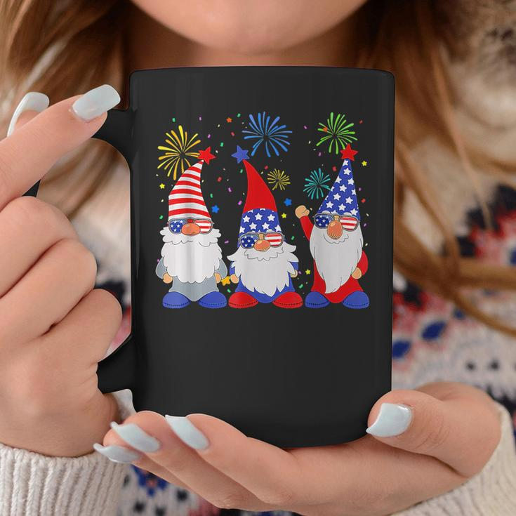 4Th Of July Funny Patriotic Gnomes Sunglasses American Usa Coffee Mug Unique Gifts