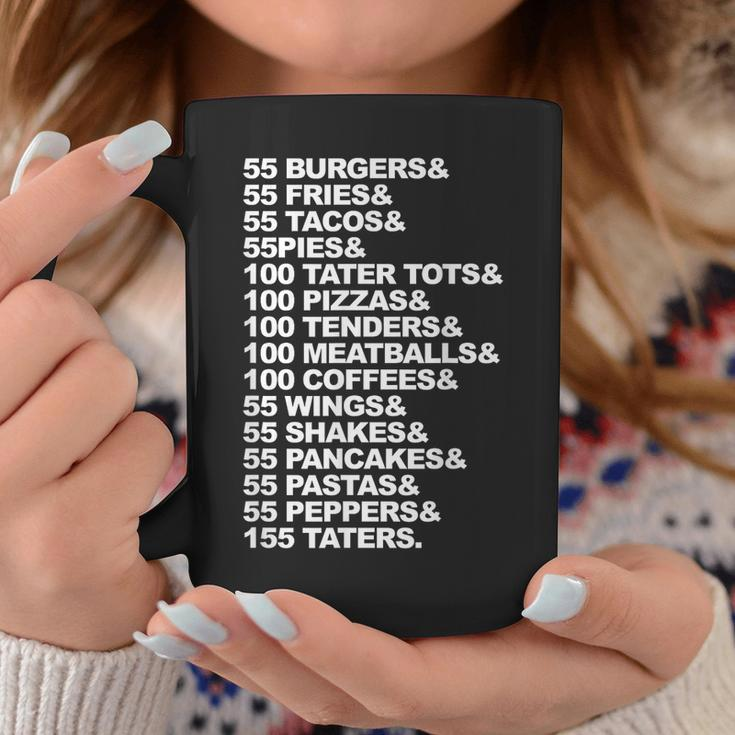 55 Burgers 55 Fries I Think You Should Leave Burgers Funny Gifts Coffee Mug Unique Gifts
