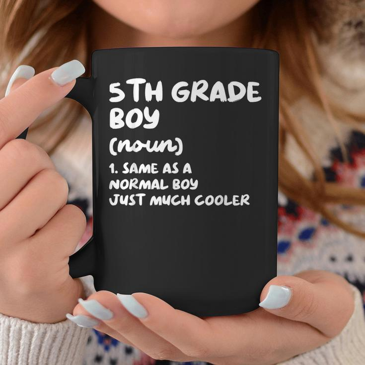 5Th Grade Boy Definition Funny Back To School Student Coffee Mug Unique Gifts