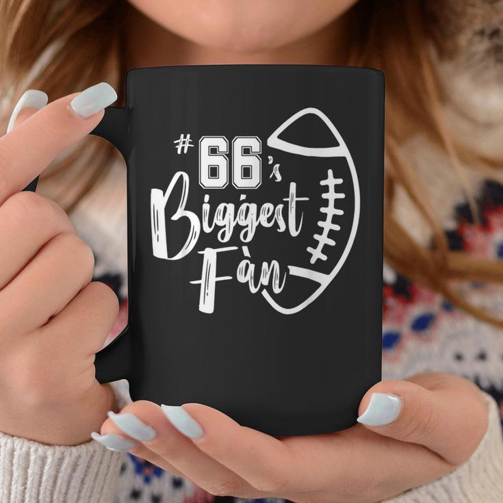 66'S Biggest Fan Football Mom Dad Brother Sister Coffee Mug Unique Gifts