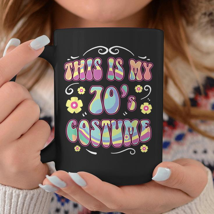 This My 70S Costume Hippie Colorful Flowers Halloween Halloween Coffee Mug Unique Gifts