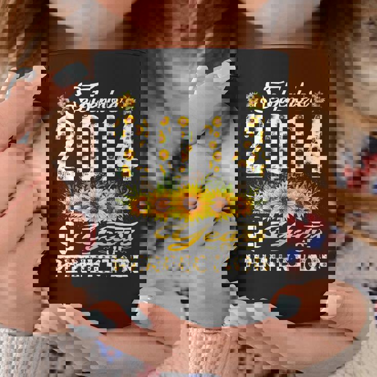 9 Year Old Born In September 2014 Floral 9Th Birthday Coffee Mug Unique Gifts 9 Year Old Born In September 2014 Floral 9Th Birthday Coffee Mug Unique Gifts