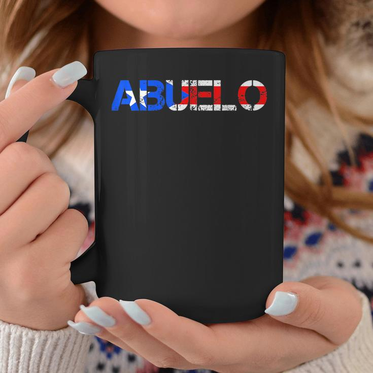 Abuelo Puerto Rico Flag Puerto Rican Pride Fathers Day Gift Coffee Mug Funny Gifts