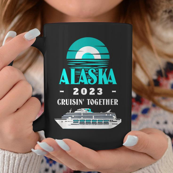 Alaska Vacation Cruisin Together Alaska Cruise 2023 Coffee Mug Funny Gifts