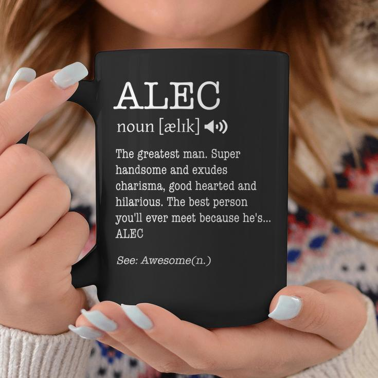 Alec Funny Adult Mens Name Definition Personalized Coffee Mug Unique Gifts