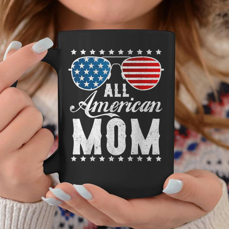 All American Mom - Usa Flag 4Th Of July Matching Sunglasses Coffee Mug Unique Gifts