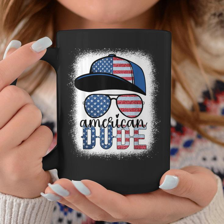 American Dude 4Th Of July Usa Flag Glasses American Family Coffee Mug Unique Gifts