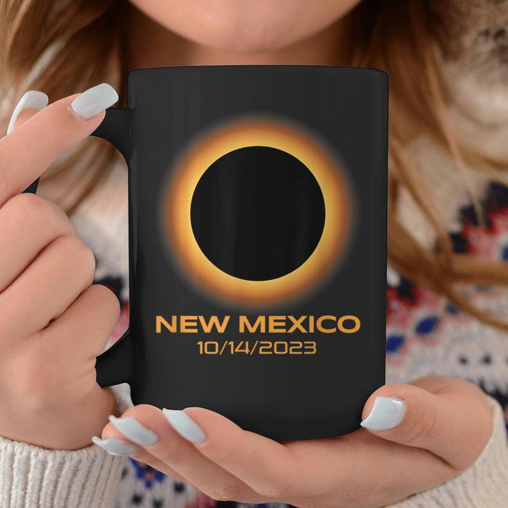 Annular Solar Eclipse October 2023 New Mexico Astronomy Coffee Mug Unique Gifts