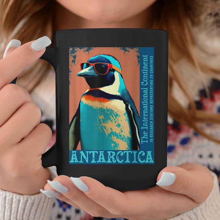 Antarctica Cute Cool Penguin Antarctic Research Souvenir Coffee Mug Funny Gifts