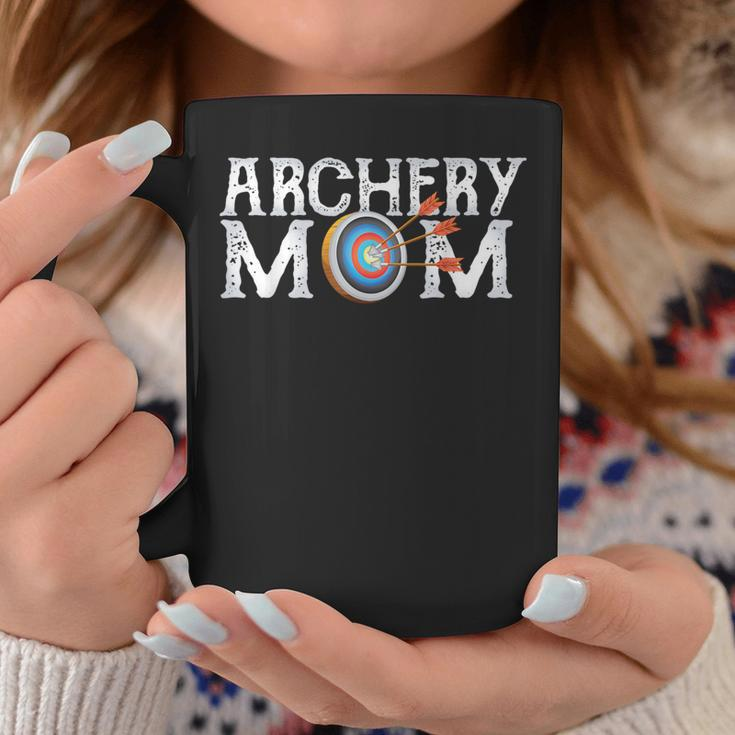 Archery Archer Mom Target Proud Parent Bow Arrow Coffee Mug Unique Gifts