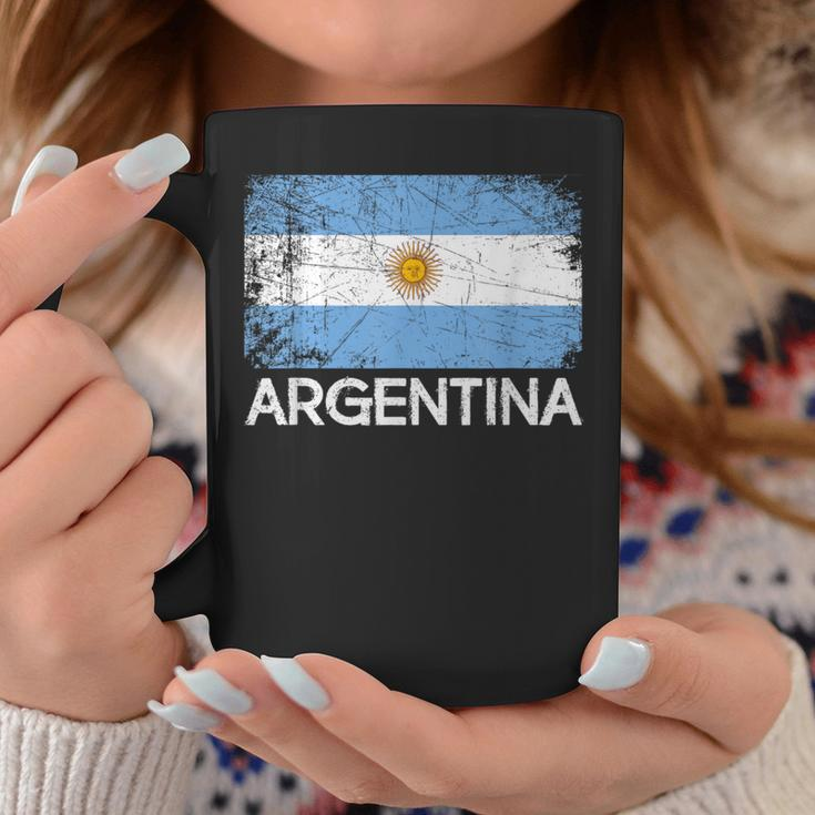 Argentinian Flag Vintage Made In Argentina Coffee Mug Unique Gifts
