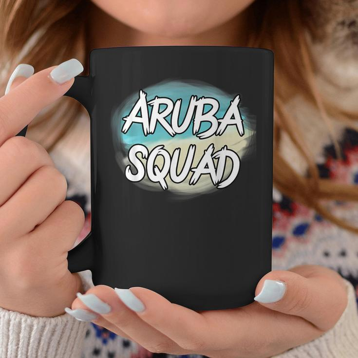 Aruba Squad - Funny Vacation - Matching Group Vacation Coffee Mug Funny Gifts