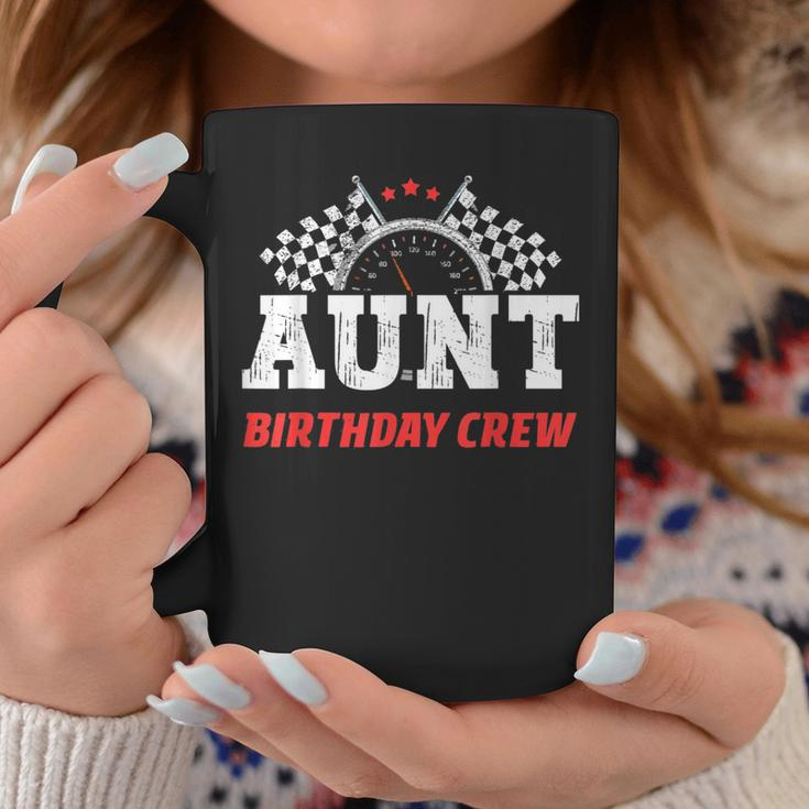 Aunt Birthday Crew Race Car Racing Car Driver Aunty Driver Funny Gifts Coffee Mug Unique Gifts