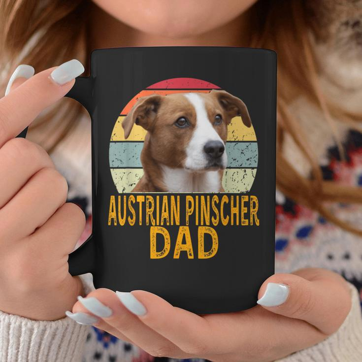 Austrian Pinscher Dog Dad Retro My Dogs Are My Cardio Coffee Mug Unique Gifts