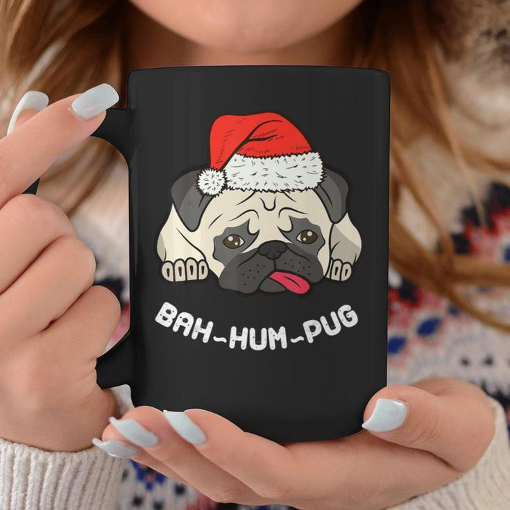 Bah Hum Pug Cute Funny Puppy Dog Pet Ch Coffee Mug Unique Gifts