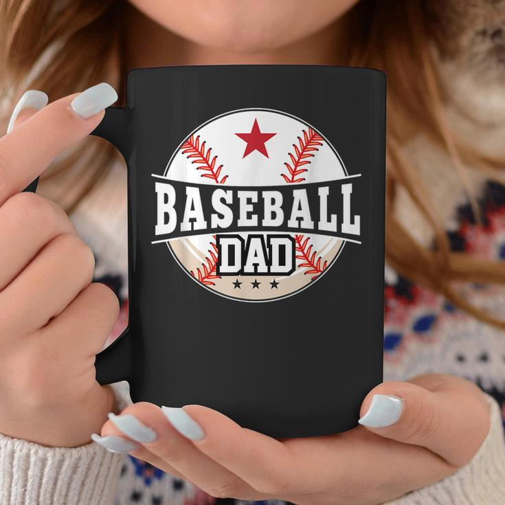 Baseball Dad For Dad Fathers Day Baseball Lovers Gift For Mens Coffee Mug Unique Gifts