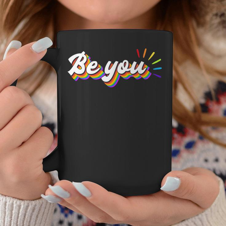 Be You | Lgbtq Equality | Human Rights Gay Pride Coffee Mug Unique Gifts