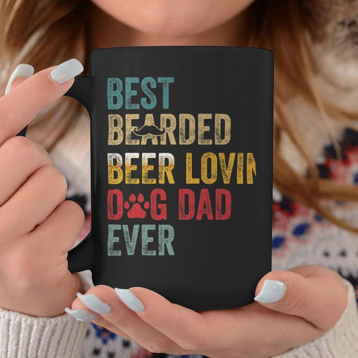 Beer Best Beards Beer Lovin Dog Dad Ever Father Papa Vintage Coffee Mug Unique Gifts